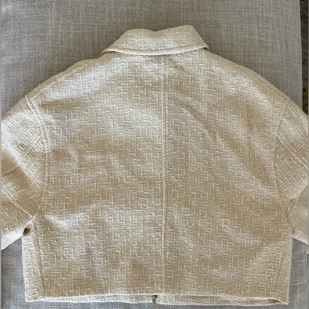 Tweed Cropped Jacket - Picture 4 of 8